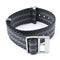 Black And Gray Silver Buckle