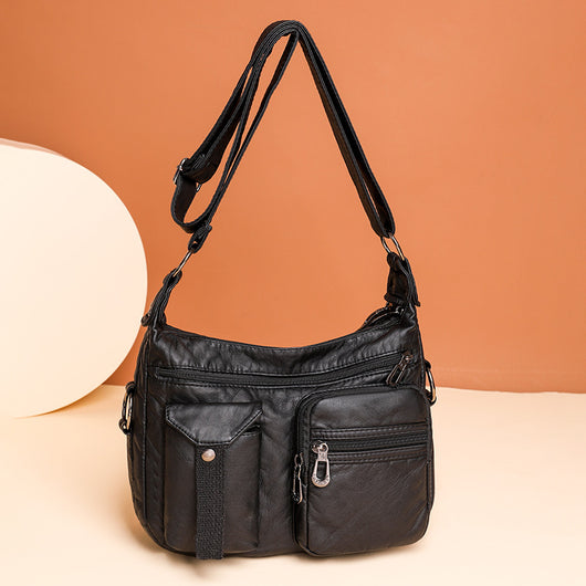 Bolso Bandolera Mujer Lavado con Gran Capacidad - Estilo Versátil - Image 14