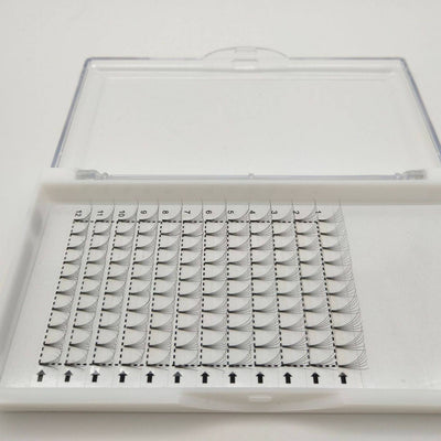 Pestañas Postizas Esponjosas 6D con Tallo Corto Injertado