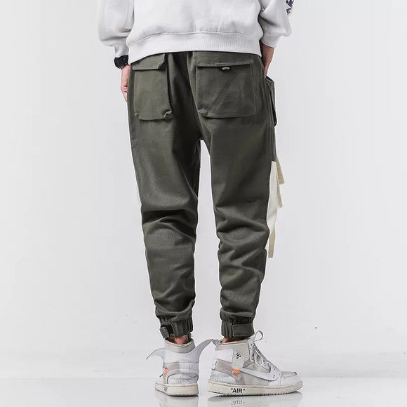 Overol Holgado Hip Hop con Tirantes para Hombre