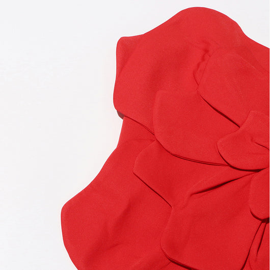 Top Tubo Backless con Flores 3D - Image 16