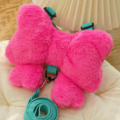 Arnés de Paseo con Moño para Perros y Gatos - Mochila Portátil Adorable - Image 12