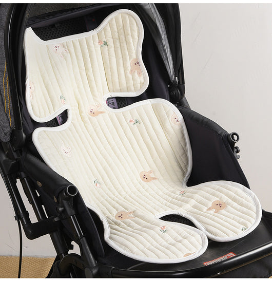 Funda de Asiento para Cochecito en Algodón Transpirable con Bordado - Image 13
