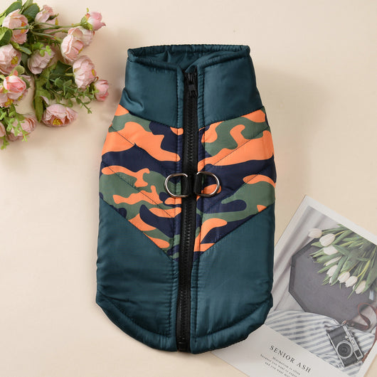 Abrigo Térmico Impermeable para Perros - Ropa Acolchada Resistente al Viento