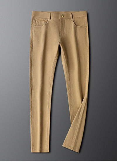 Pantalones de Negocios Slim Fit Algodón Transpirable Premium - Image 10