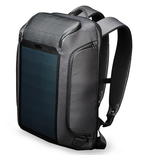 Mochila Solar Inteligente para Hombre - Bolsa de Computadora Multifuncional con Carga USB - Image 4