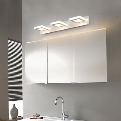 Espejo de Baño con Luz LED Moderna - Protección Visual y Maquillaje Profesional - Image 4