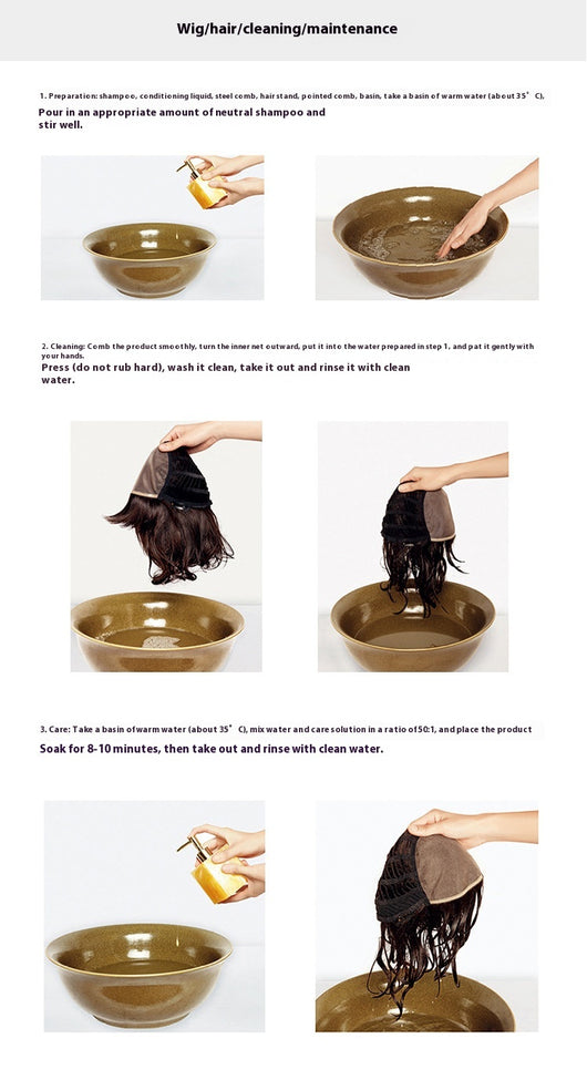 Peluca de Encaje Rizado para Mujer - Image 19