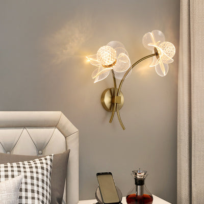 Lámpara LED de Flores para Dormitorio y Mesita de Noche