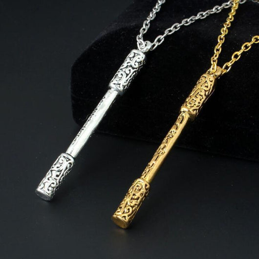 Collar de Aro Dorado en Acero Titanio - Image 9