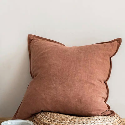 Almohada de Algodón y Lino para Sofá y Cama - Cojín Grande de Apoyo - Image 8