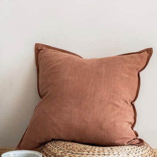 Almohada de Algodón y Lino para Sofá y Cama - Cojín Grande de Apoyo - Image 8