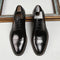 Zapatos de Novio Elegantes con Detalles Tallados en Cuero