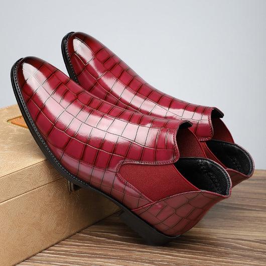 Botas Martin Punta Aguda Estilo Británico Talla Grande para Hombre - Image 6