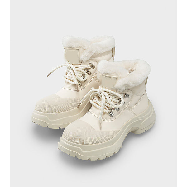 Botas Cálidas Acolchadas con Suela Reforzada para Mujer