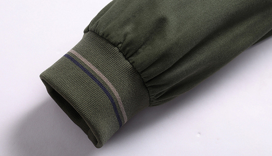 Chaqueta Deportiva Casual de Algodón Lavado Oversize para Hombre Talla Grande - Image 13