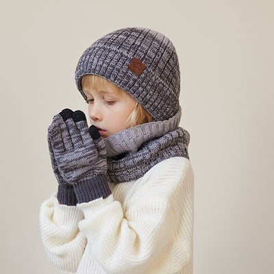 Sudadera con Capucha de Lana Tejida Forrada en Fleece para Niños - Image 4