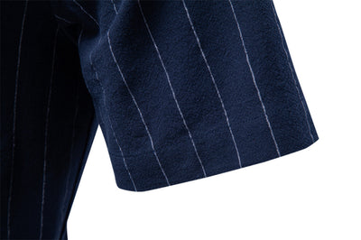 Camisa Cubana de Rayas en Algodón para Hombre - Image 15