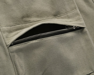 Shorts Militares con Cintura Elástica y Bolsillos con Parches - Image 15