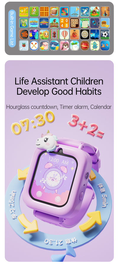 Reloj Inteligente Infantil Multifunción con Cámara de Foto y Video - Image 24