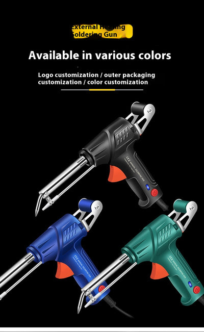 Kit Profesional de Soldadura con Pistola y Luz LED - Image 13