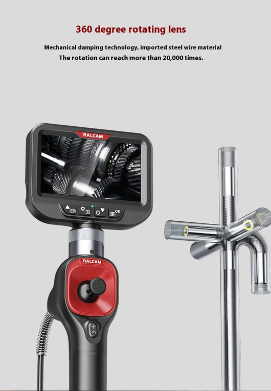 Endoscopio Portátil Industrial HD 1080p Resistente al Agua con Control Manual - Image 9