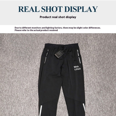 Pantalones Deportivos Ice Silk Hombre - Transpirables y Cómodos - Image 10