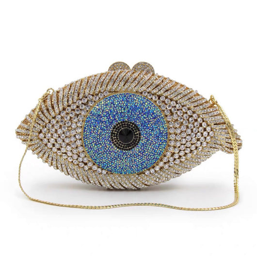 Bolso de Noche Diamante Ojo Elegante para Mujer - Image 15