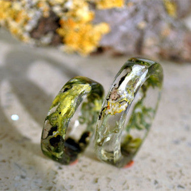 Anillo de Resina con Facetas Artesanal - Diseño Único y Personalizado - Image 5