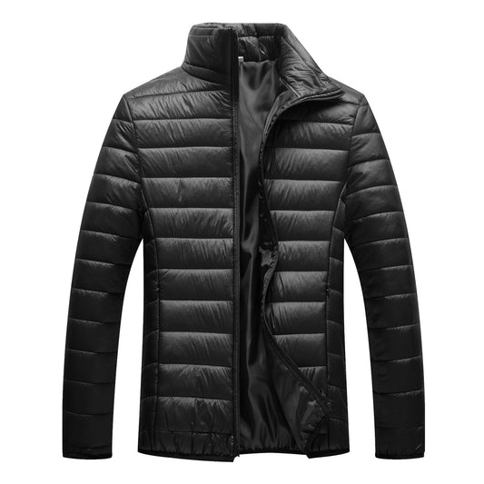 Chaqueta Acolchada para Hombre con Capucha y Colores Pastel