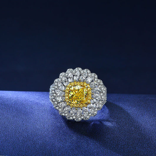 Anillo Margarita Midsummer para Mujer Mayor - Diseño Conceptual Elegante - Image 9