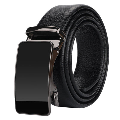 Cinturón de Cuero Genuino con Hebilla Automática para Hombre Ejecutivo - Image 4