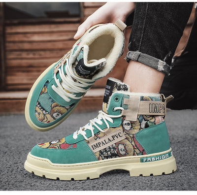 Botas Martin para Hombre con Forro Polar - Botas de Trabajo Impermeables y Cálidas - Image 7