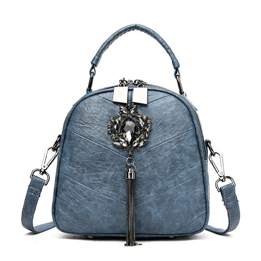 Bolso Bandolera Mujer Diamantes Brillantes Portátil Elegante - Image 3
