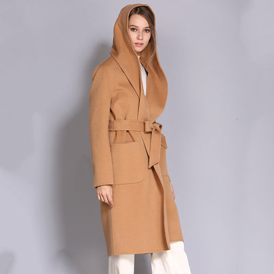 Abrigo de Lana Estilo Coreano para Mujer - Image 2