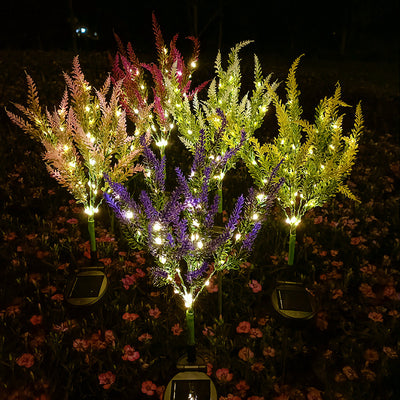 Luz LED Decorativa para Jardín con Simulación de Plantas Naturales - Image 2