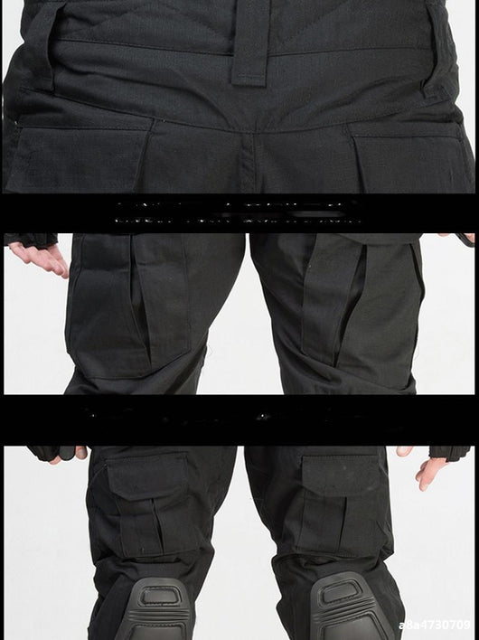 Pantalones Tácticos Militares con Patrón Python y Rodilleras - Image 7