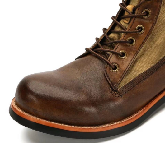 Botas Militares Retro Japonesas para Motocicleta - Image 11