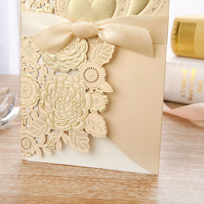 Invitación de Boda Estilo Chino con Cinta Vertical - Image 6