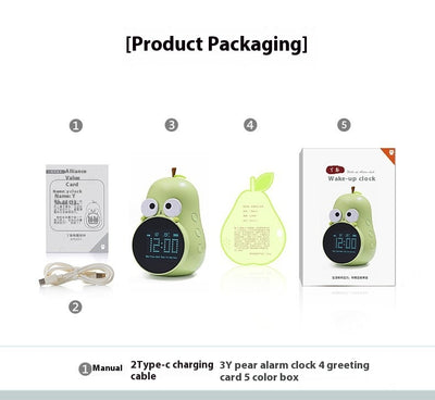 Reloj Despertador Digital Inteligente con Carga Rápida para Niños y Estudiantes - Image 8