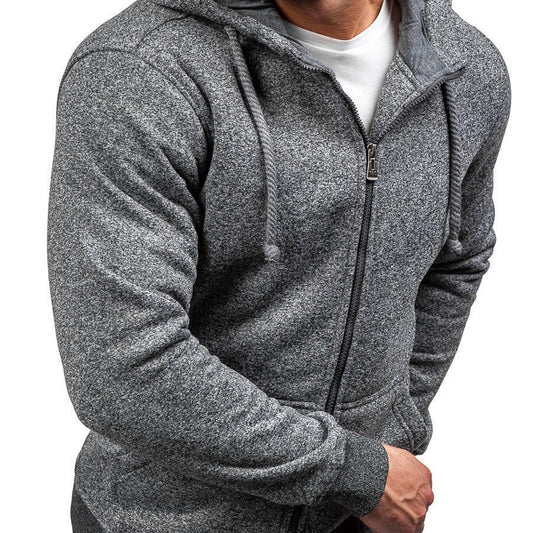 Cardigan Deportivo Cuello Redondo - Suéter Abrigo Cómodo