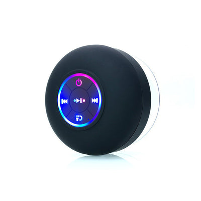 Parlante Bluetooth Impermeable con Ventosa Potente y Luces LED - Image 7