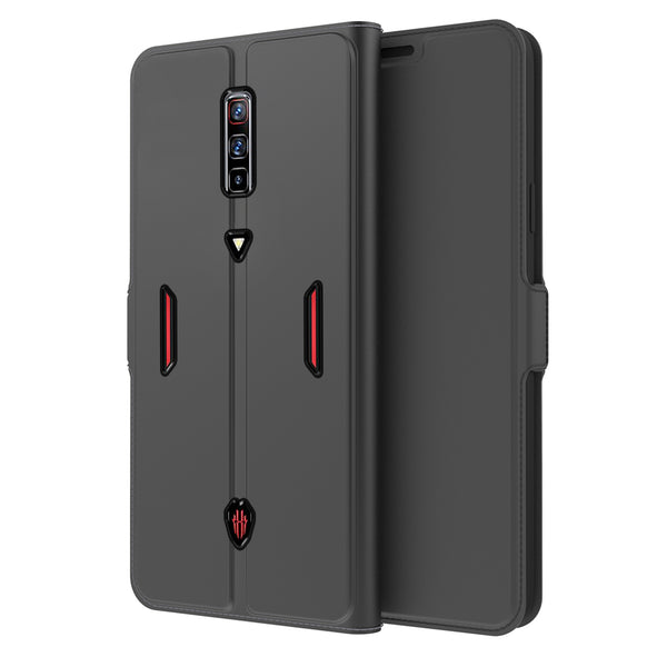 Funda de Cuero con Ranura para Tarjeta - Nubia Red Magic 6 Flip - Image 6