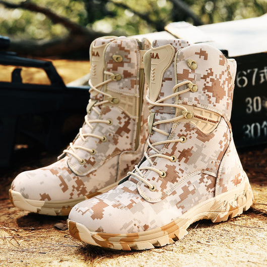 Botas Tácticas Militares Altas de Camuflaje para Hombre - Image 5