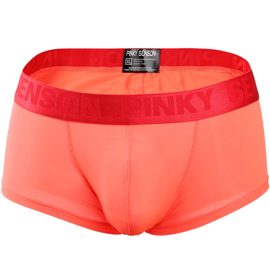 Bóxer Hombre Tela Seda Hielo Cintura Baja Banda Elástica Ancha - Image 5