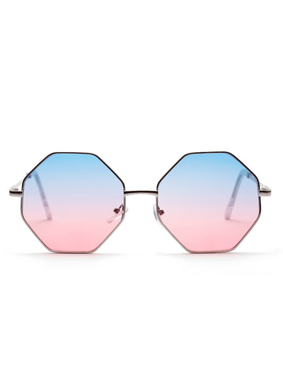 Gafas de Sol Geométricas Diamond con Lentes Transparentes - Image 6