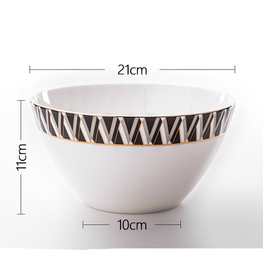 Juego de Vajilla de Porcelana Ósea Nórdica Lujo - Image 17