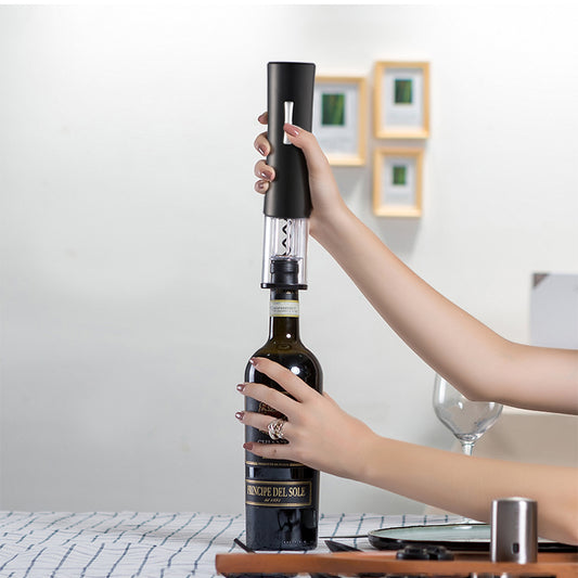Abridor de Vino Eléctrico Automático con Cortafoil Set Premium