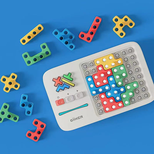 Bloques de Construcción Educativos Jike Super - Juguete Didáctico Infantil