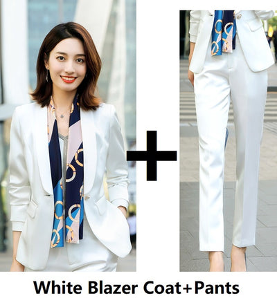 Traje Ejecutivo Femenino Dos Piezas - Elegancia Profesional - Image 9